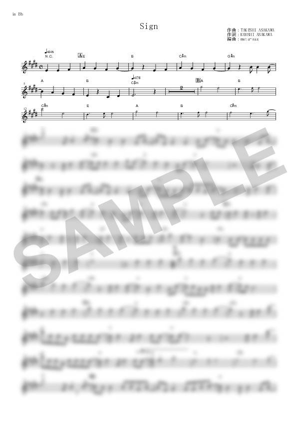 Score Sample