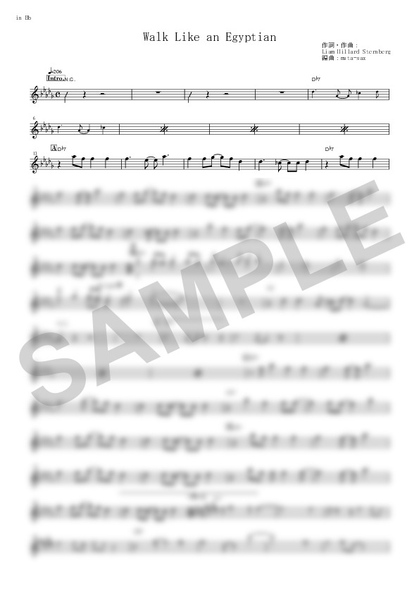 Score Sample