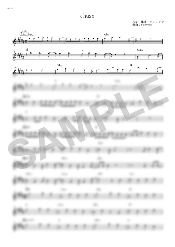 Score Sample