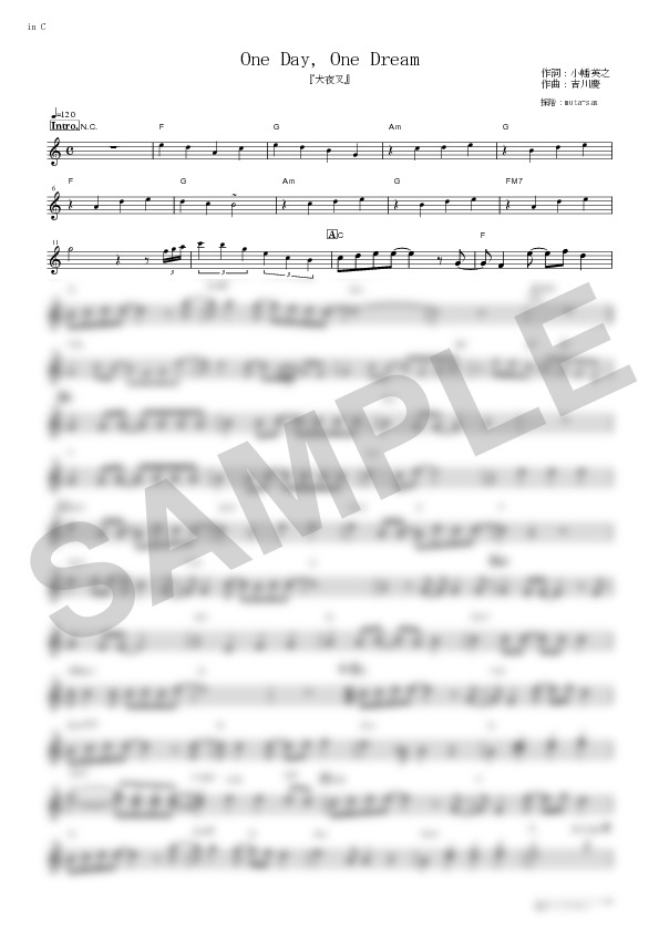 Score Sample
