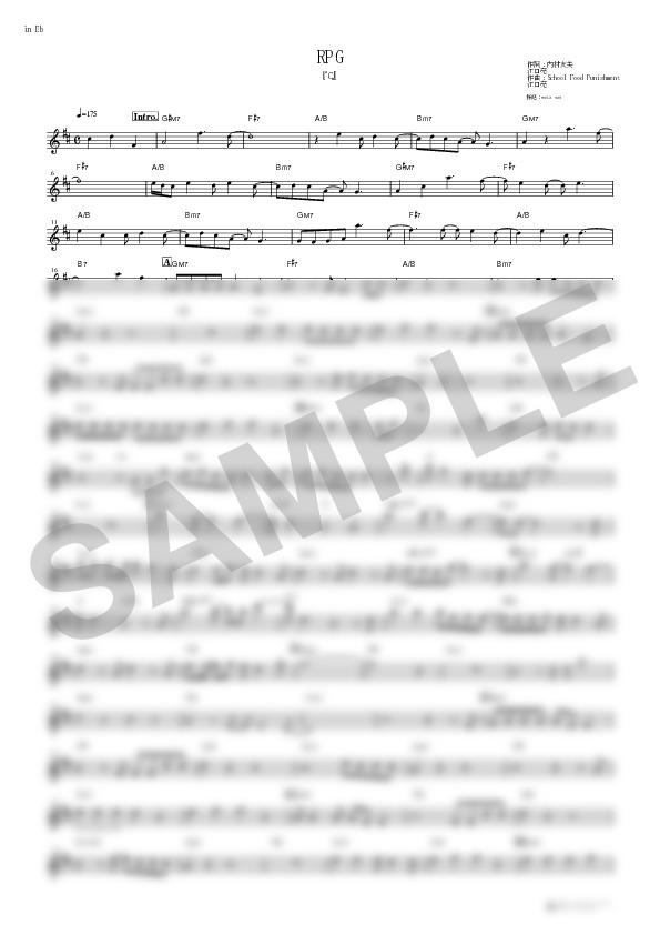 Score Sample