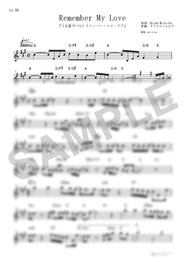 Score Sample